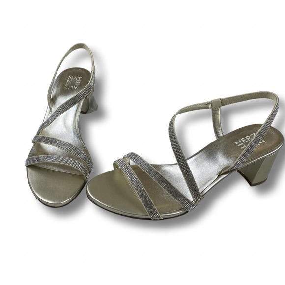 New in Box Naturalizer Vanessa 2 Heels in Champagne Size 10 - Picture 1 of 2